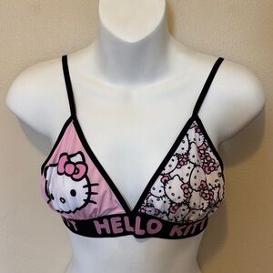 Hello Kitty Pink and White Bralette